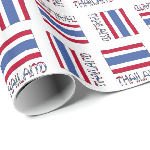 Thai Flag Wrapping Paper