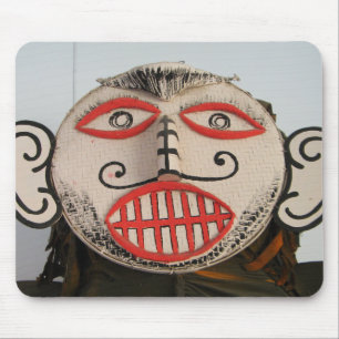 Thai Ghost Face, Phi Ta Khon Mask Festival, Loei Mouse Pad