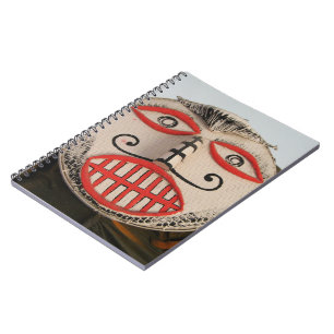 Thai Ghost Face, Phi Ta Khon Mask Festival, Loei Notebook