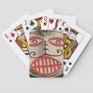 Thai Ghost Face, Phi Ta Khon Mask Festival, Loei Playing Cards