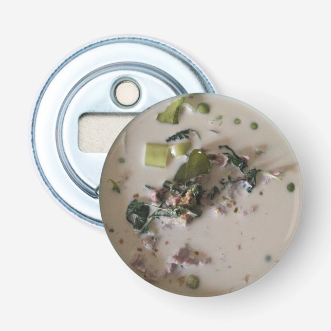 Thai Green Curry [แกงเขียวหวาน] ... Asian Food Bottle Opener (Front)