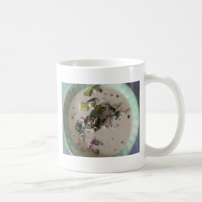 Thai Green Curry [แกงเขียวหวาน] ... Asian Food Coffee Mug (Right)