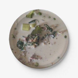 Thai Green Curry [แกงเขียวหวาน] ... Asian Food Paper Plate