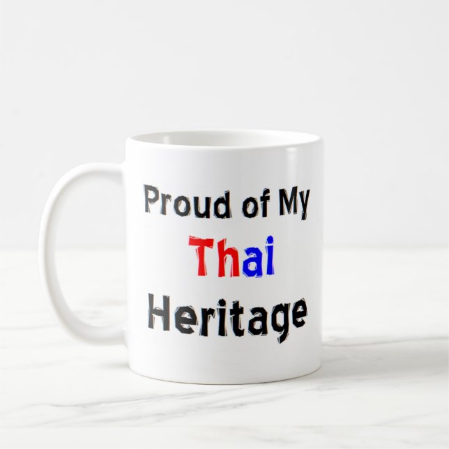 thai heritage coffee mug (Left)