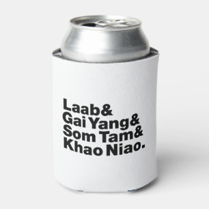 Thai Isaan Street Food Can Cooler