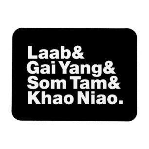 Thai Isaan Street Food Magnet