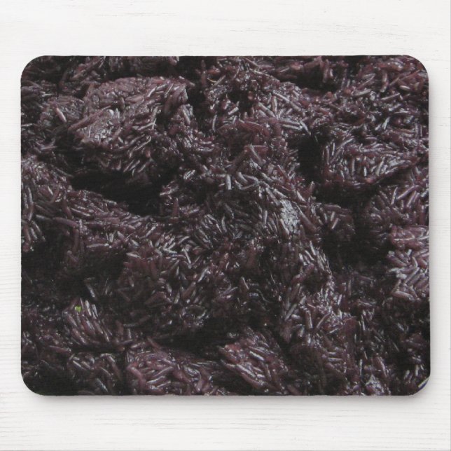 Thai Lao Black Sticky Rice [Khao Niao Dam] Mouse Pad (Front)