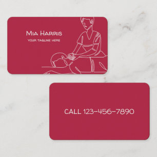 Thai Massage Business Card