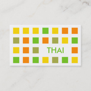 THAI (mod squares) Business Card
