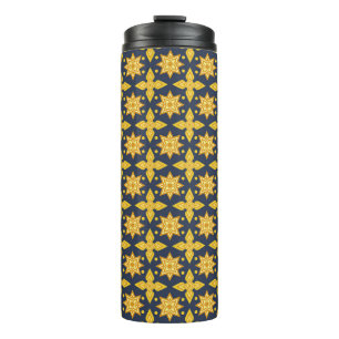 Thai Ornamental Pattern Backgroundabstract, ancien Thermal Tumbler