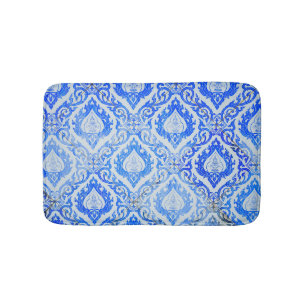 Thai pattern: ceramic tiled church. bath mat
