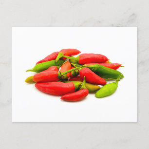 Thai pepper postcard