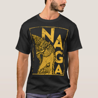 Thai Phaya Naga Sea Dragon Laotian Laos Naga Payan T-Shirt