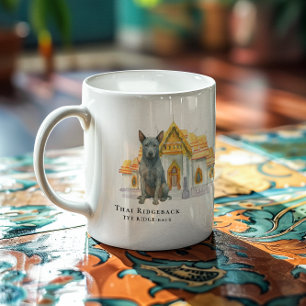 Thai Ridgeback Watercolor Dog Coffee Mug