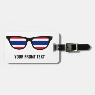 Thai Shades custom luggage tag