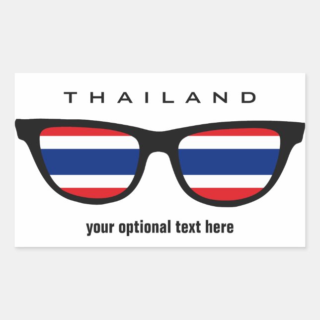 Thai Shades custom stickers (Front)