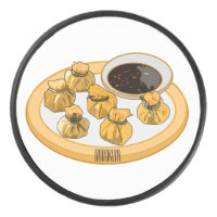 Thai shrimp purse cartoon illustration