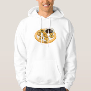 Thai shrimp purse cartoon illustration  hoodie