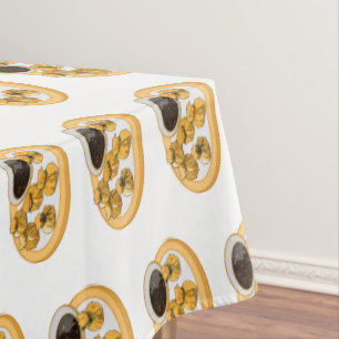 Thai shrimp purse cartoon illustration tablecloth