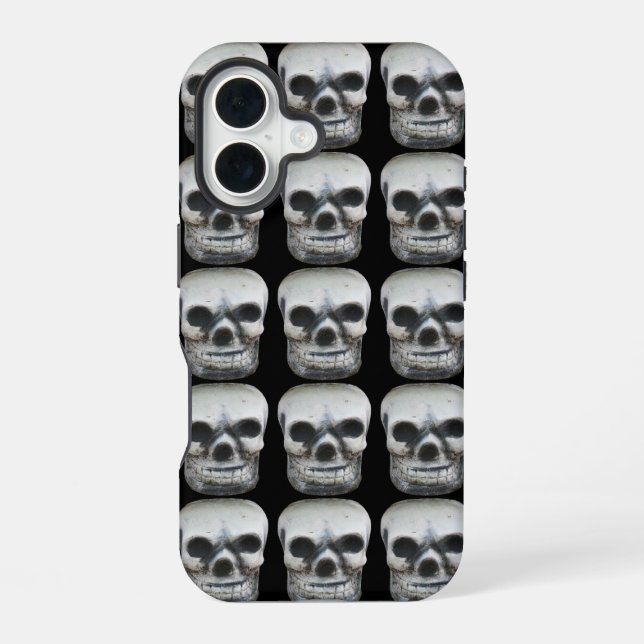 Thai Skull iPhone 16 Case (Back)