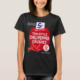 Thai Style Chili Pepper Crushed Halloween Sce Cost T-Shirt