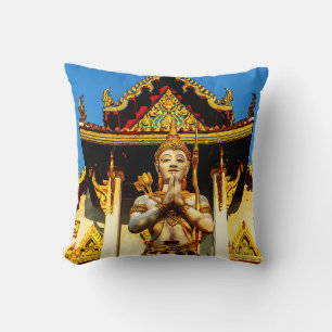 Thai Temple And Buddha 1102 Cushion