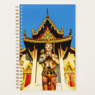 Thai Temple And Buddha 1102 Planner