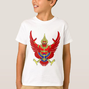 THAI THAILAND COAT OF ARMS EMBLEM FLAG T-Shirt