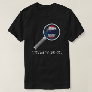 Thai touch fingerprint flag T-Shirt