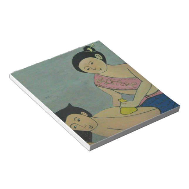 Thai Traditional Massage Notepad (Angled)