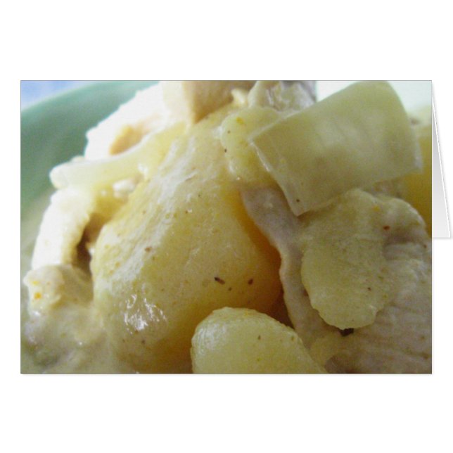 Thai Yellow Curry [แกงกะหรี่] .. Asian Street Food (Front Horizontal)