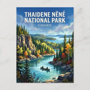 Thaidene Nëné National Park Canada Postcard