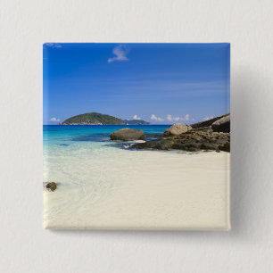 Thailand, Andaman Sea. Ko Miang Island Similan 15 Cm Square Badge