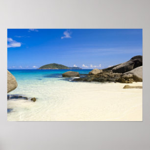 Thailand, Andaman Sea. Ko Miang Island Similan Poster