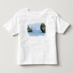 Thailand, Andaman Sea. Star Fyer clipper ship 2 Toddler T-Shirt