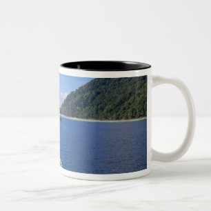 Thailand, Andaman Sea. Star Fyer clipper ship Two-Tone Coffee Mug