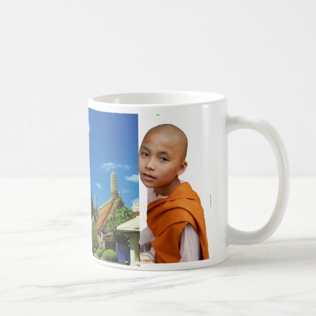 Thailand, Bangkok, Great Pagoda Coffee Mug (Right)