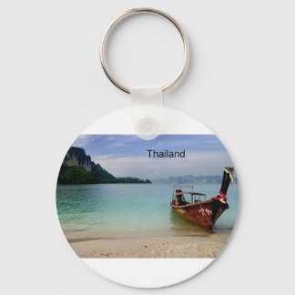 Thailand Beach in Krabi (St.K) Key Ring