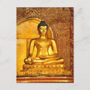 thailand buddha postcard
