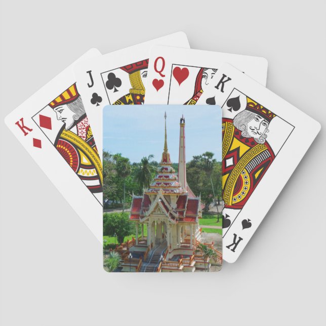 Thailand Buddhist Temple Playing Cards (Back)
