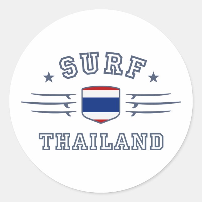 Thailand Classic Round Sticker (Front)
