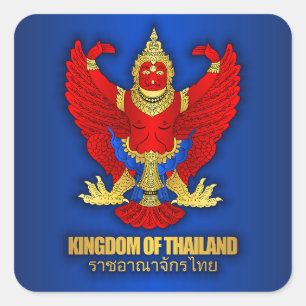 "Thailand COA" Apparel Square Sticker