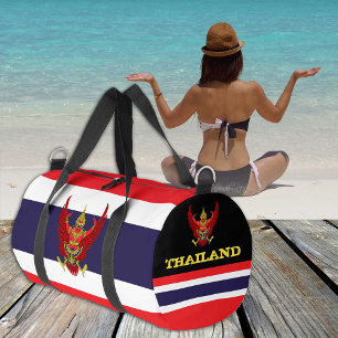 Thailand duffle, Thai flag fitness /sports Duffle Bag