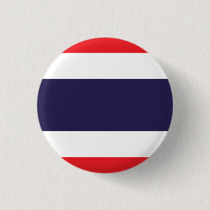 Thailand Flag 3 Cm Round Badge
