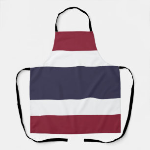 Thailand flag apron