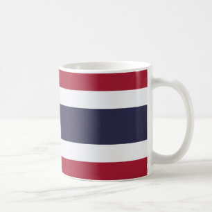 Thailand Flag Ceramic Mug