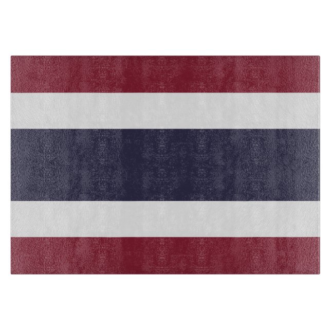 Thailand flag cutting board (Front)