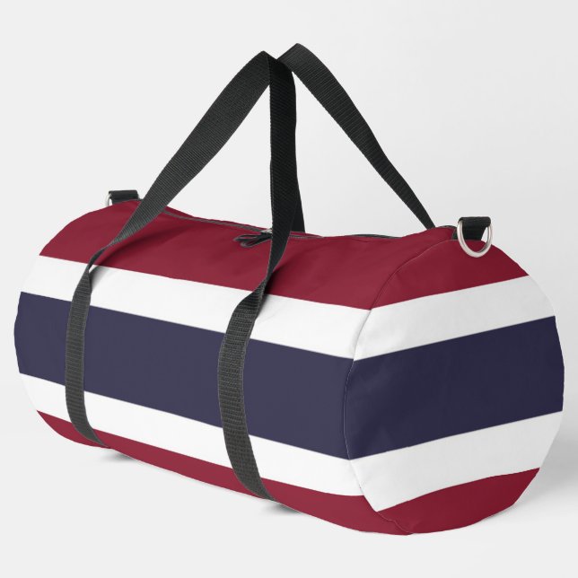 Thailand flag duffle bag (Left Corner)