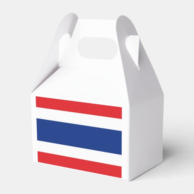 Thailand Flag Favour Box (Back Side)