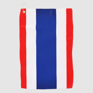Thailand Flag Golf Towel